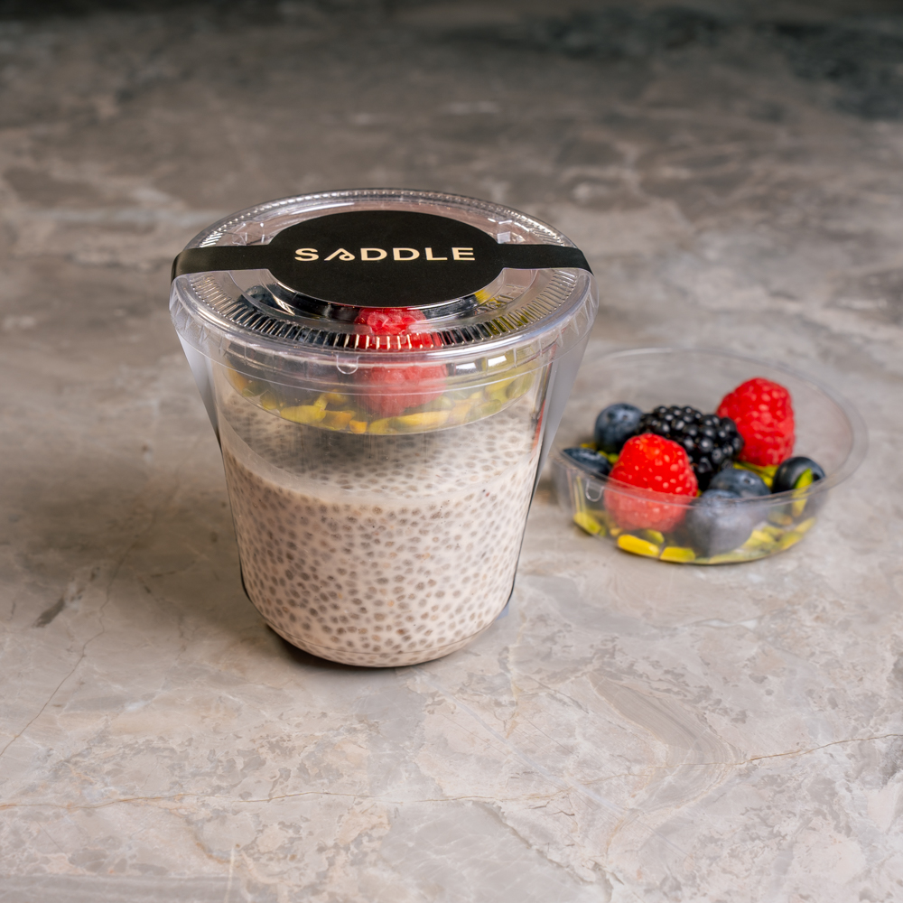Berries Chia Pudding