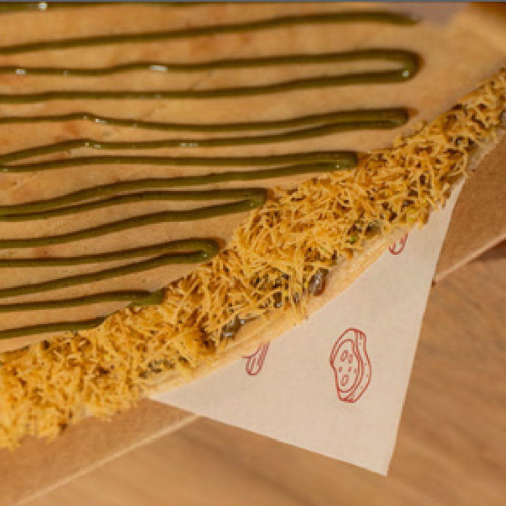 Kunafa Pistachio Crepe