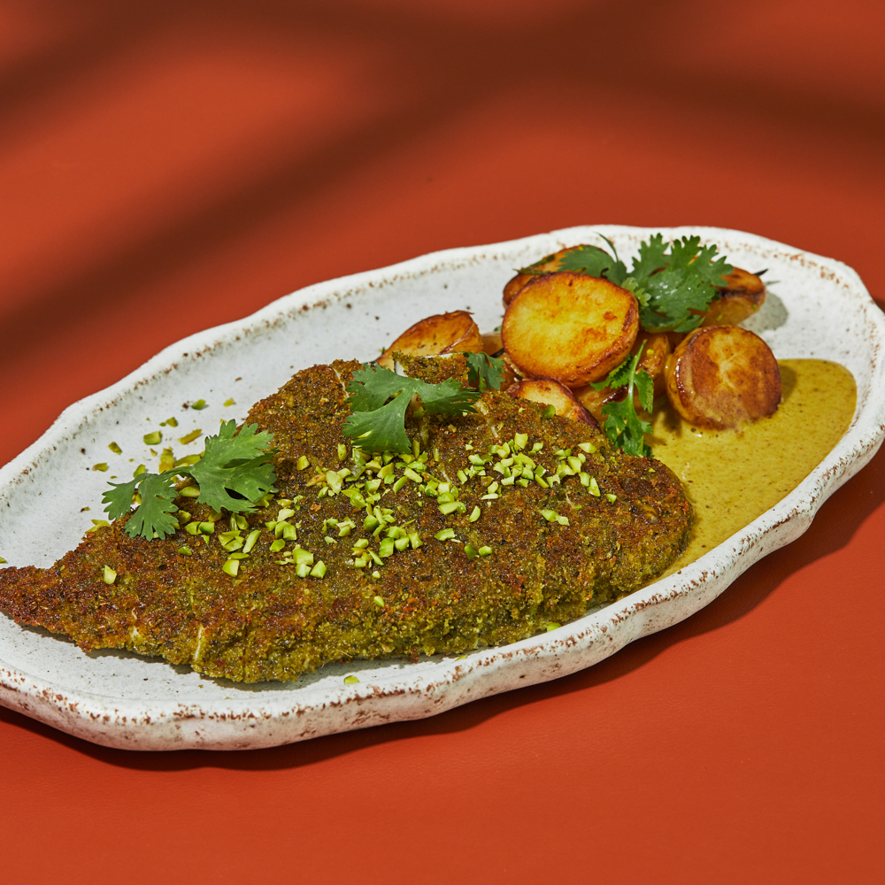 Saddle Pistachio Chicken