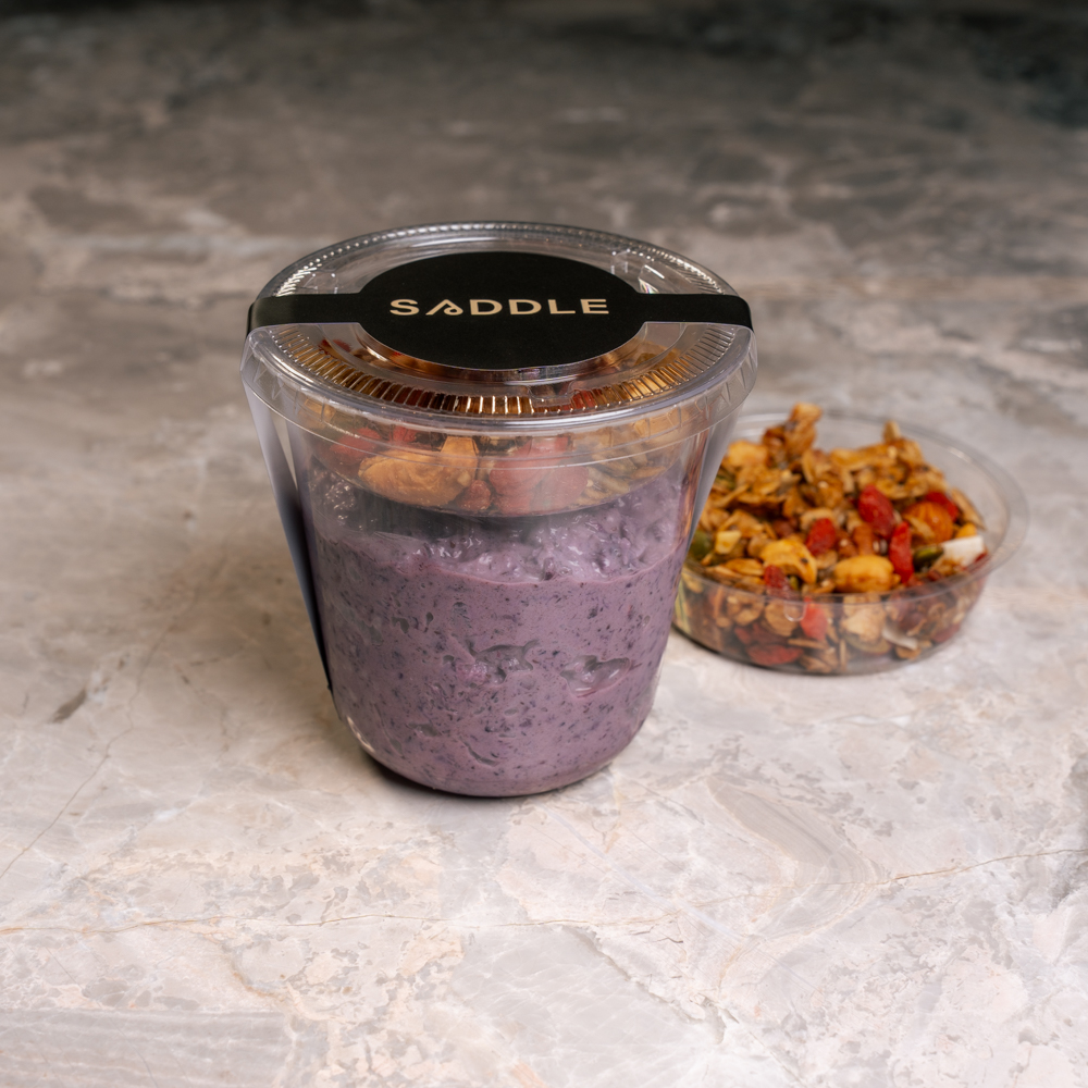 Wild Blueberry Overnight Oats